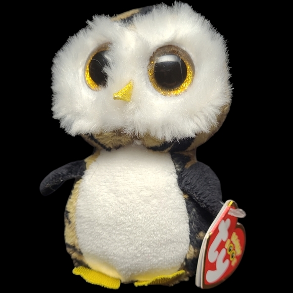 2014 Ty THE BEANIE BOO'S COLLECTION "OWLIVER" THE OWL KEYCLIP - Picture 1 of 9